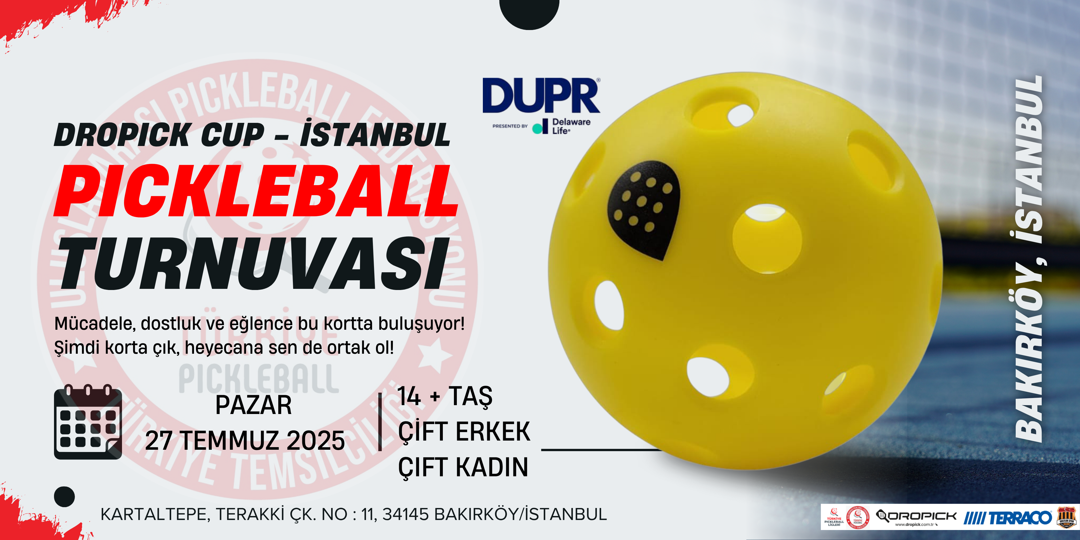 Dropick Cup Istanbul Women's Doubles 27 July 2025 image