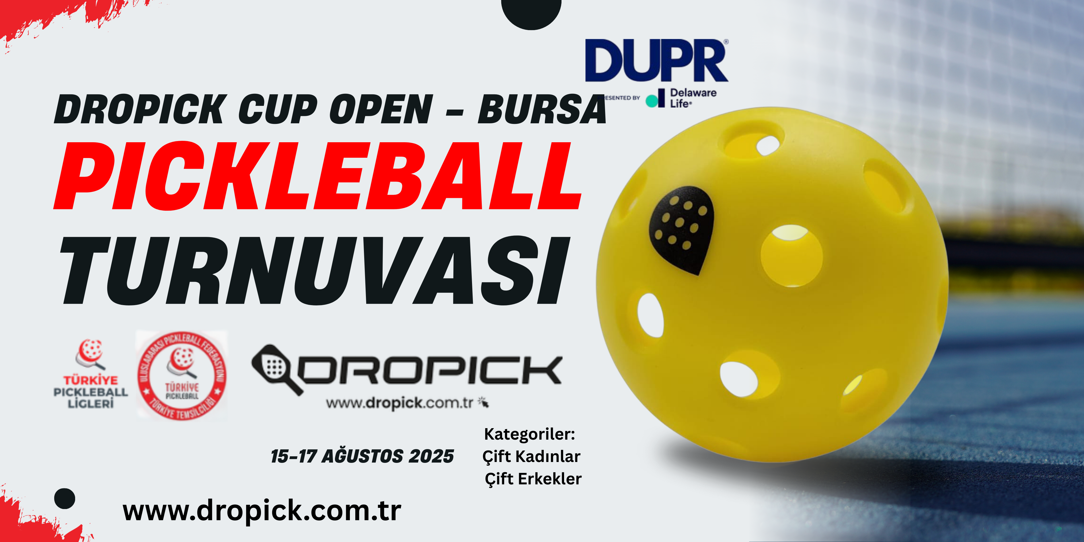 Dropick Pickleball Cup Open Bursa  cover image